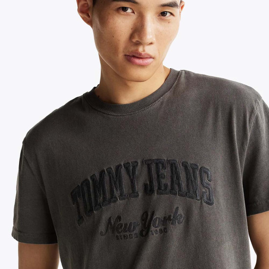 Tommy Hilfiger Ανδρική κοντομάνικη μπλούζα Varsity Washed T-Shirt